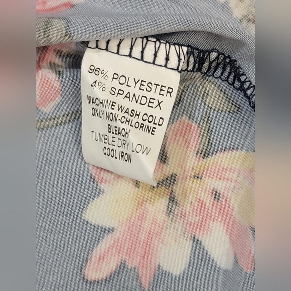 PAPERMOON BASIMA FOR STITCH FIX  Women's 2X Crisscross Strap Floral Tank… - Picture 7 of 11